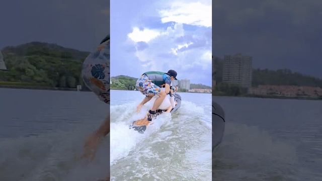 How to jet surfing/Learn to ride electric jetboard/ Learn the amazing new water sport of e-surfboar