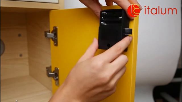Биометрический замок F030 - Установка. ITALUM