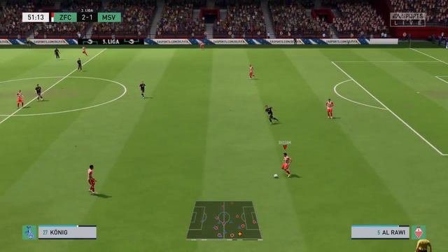 Залупы - Дуйсбург 35 тур Чемпионата Германии по футболу 3 лига FIFA 23 PS4 смотреть онлайн