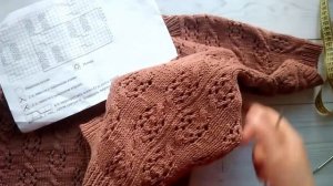 Летняя футболка спицами. Экспресс МК