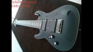 [Guitar Pickups Tone Test] EMG-HZ H4 vs EMG 40HZ - BSRK777