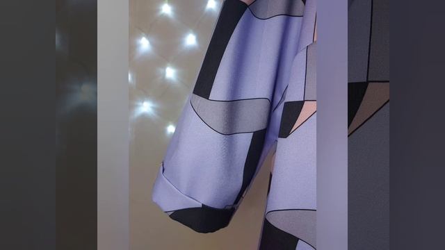 Платье прямого кроя с принтом ? смотреть онлайн