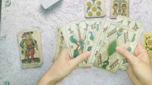 Марсельское таро. Нумерация младших арканов. Trionfi Della Luna, Besancon Tarot