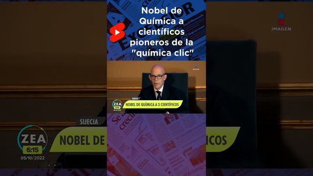 Nobel de Química 2022: Tres científicos premiados por técnica para construir moléculas