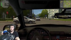 БУДНИ ТАКСИСТА - ДИКИЕ ПРОБКИ 100 % - КАК ЕХАТЬ? CITY CAR DRIVING + РУЛЬ