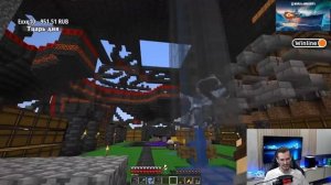 Майнкрафт Minecraft Заквиель Запустил камеру в космос