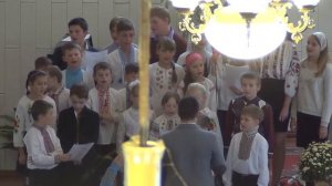 детское песнопение на праздник Жатва 15.10.2017г