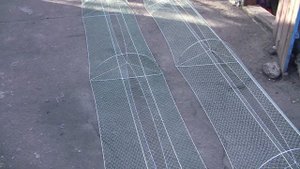 Раколовка дорожка 25 метров/// длинная///трапеция///рачевня