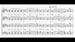 Sviridov - Glory to the Holy Trinity (quick)