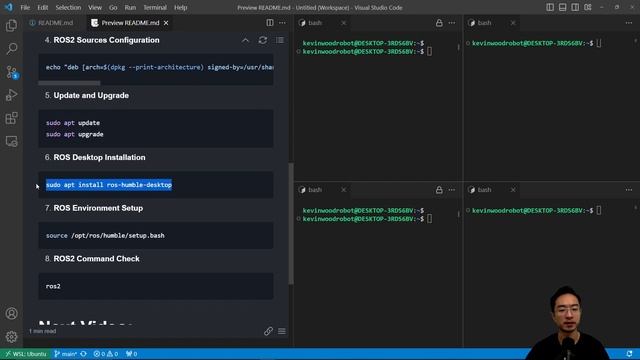 ROS2 Humble Installation смотреть онлайн