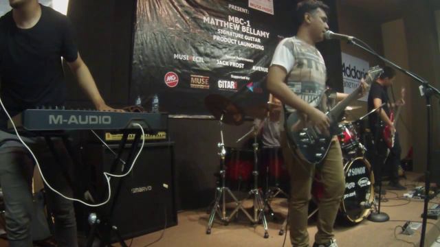 Muscle Museum - Muse cover by Musikecil at MBC-1 Launch Jakarta