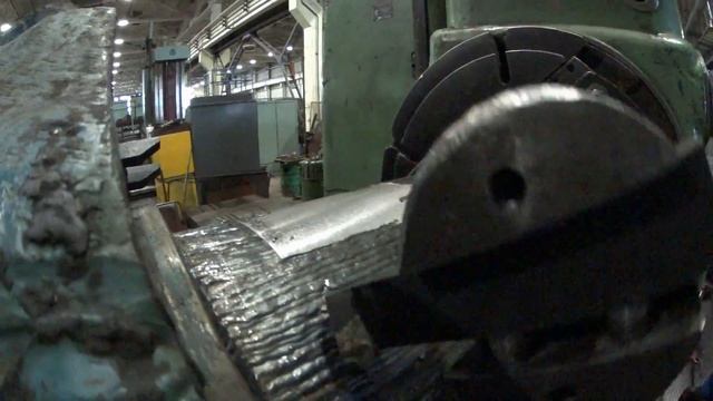 Камнедробилка ГРОХОТ - основание. На расточном станке смотреть онлайн