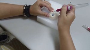 СУХОЕ ВАЛЯНИЕ. Мини МК Мордочка кошки. Часть 2