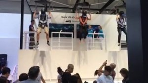 Samsung VR Volcano bungee jump #ifa16