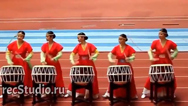 Китайское барабанное шоу ⁄ Музыкальное шоу барабанщиц Китая ✔