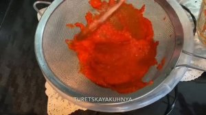 Паста из перца. Самый простой рецепт. Перцовая паста. Homemade Red pepper paste.Biber salçası.