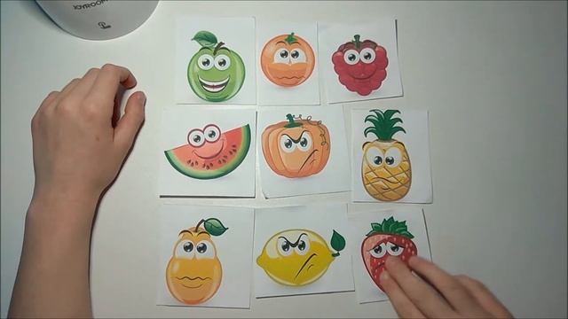 Детская видео-игра Веселые фрукты