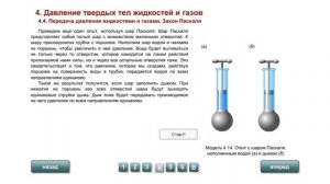 7 кл.  Передача давления жидкостями и газами.  Закон Паскаля