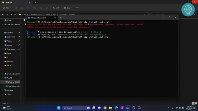 How to Add Kernel In Jupyter Notebook (2023 Update) смотреть онлайн