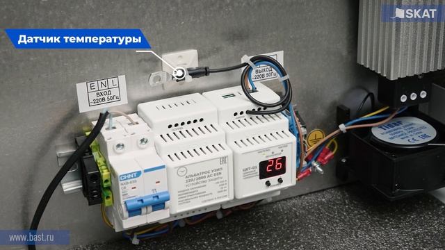 Обзор. Термошкаф СКАТ ШТ в пластиковом корпусе смотреть онлайн