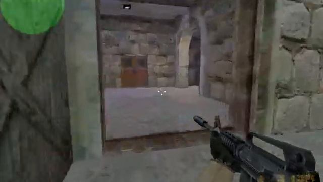 Играем в Counter  Strike 1.6 на сложности - Сложный