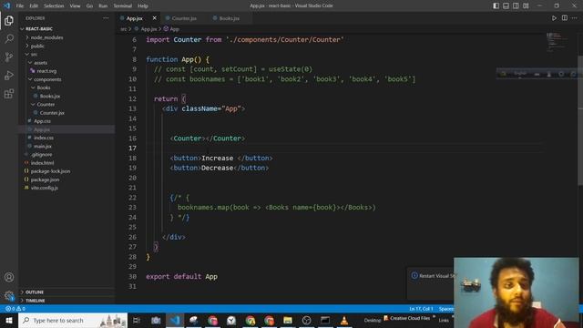 useState hook in Bangla | Complete React Course in Bangla #05 смотреть онлайн