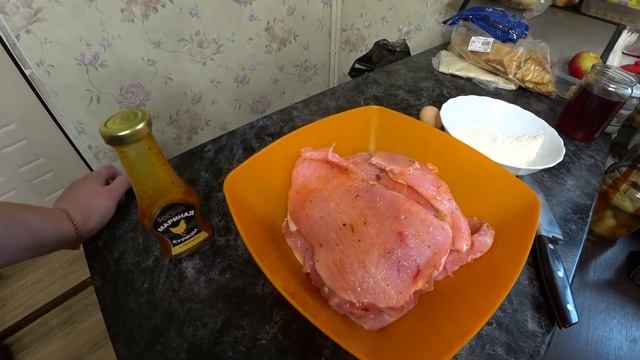 Сочный эскалоп из грудки индейки смотреть онлайн