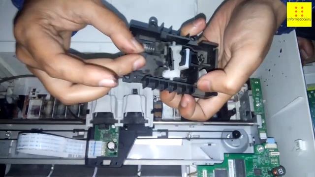 HP Deskjet 2135 Printer Red Led flashing Continuously смотреть онлайн