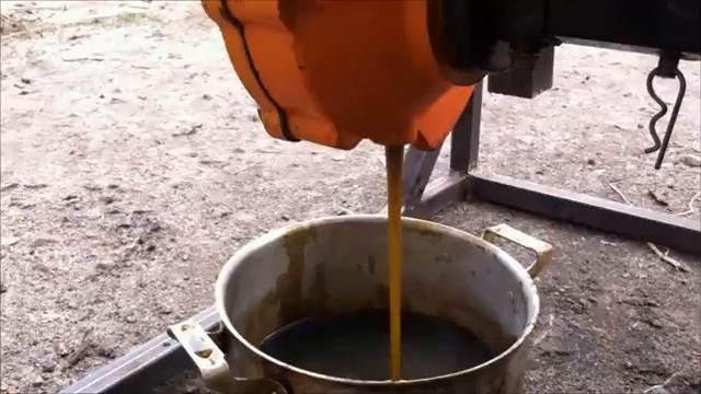 Замена масла в КПП и редукторе мотоблока