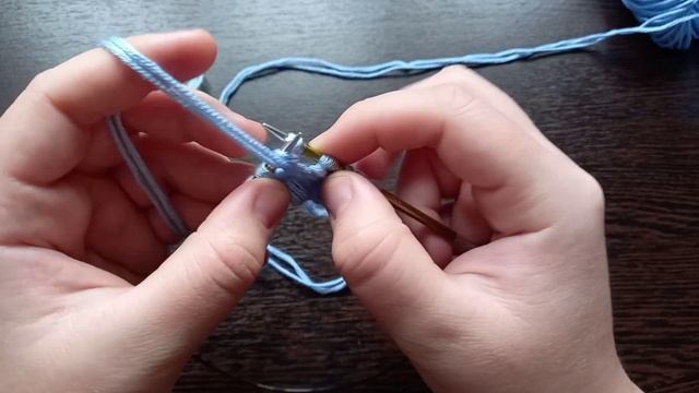 Платок из пуха норки/ бактус спицами/ платок от угла к углу