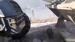 Сварка ковша экскаватора. Экскаватор Terex.