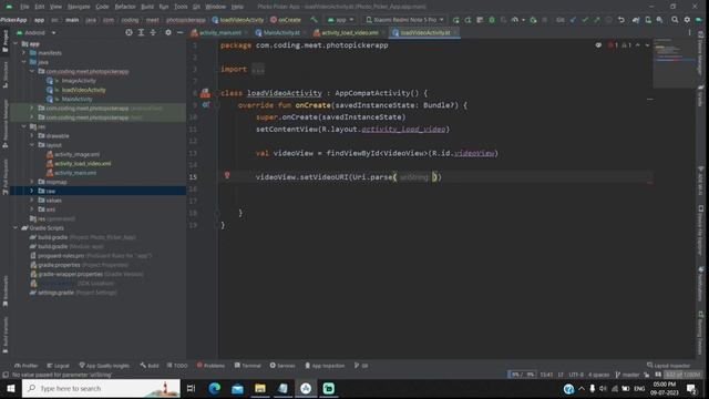 How to Load Local File and URL using VideoView and MediaController in Android Studio Kotlin
