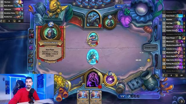 I Updated Best Priest Deck To Get Rank Legend In May At Festival of Legends | Hearthstone смотреть онлайн