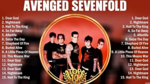 Avenged Sevenfold Greatest Hits Full Album ~ Best Rock Songs Playlist Ever