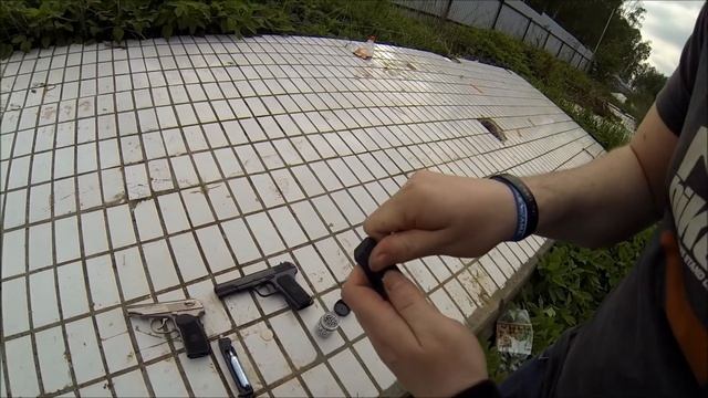 Air pistol Makarov VS Tokarev (МР-654К против МР-656ТТ) смотреть онлайн