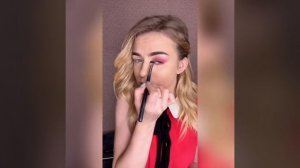 Нежный розовый макияж ?