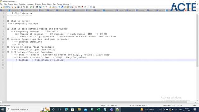 ORACLE SQL  Tutorial 2023 Part - 6 | Learn Oracle SQL and PL/SQL with Expert-Led Training | ACTE