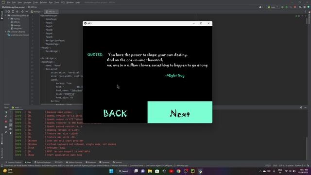 Python mini project using kivy || python project ideas || Best GUI project