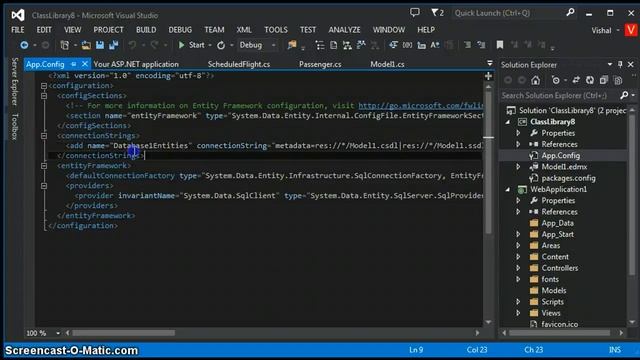 Create Service Stack for database using EF and OData смотреть онлайн