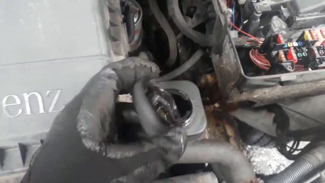Контрактный двигатель Mercedes Мерседес 2 2 OM 646 982 ¦ Где купить؟ ¦ Тест мотора
