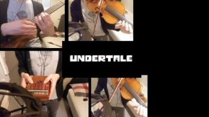 アンダーテール／Undertale His Theme／カリンバ & ヴァイオリンで弾いてみた