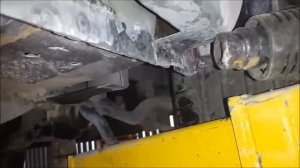 БМВ е34. Поддомкратники, антикор-обработка, дренажные отверстия. 1часть