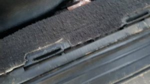 Субару OUTBACK. Жесть с накладкой порога ?