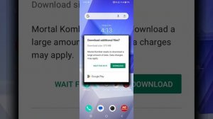 Mortal Kombat Mobile Error For Waiting for Wifi Fix