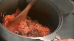 Тушеный картофель с мясом готовим дома