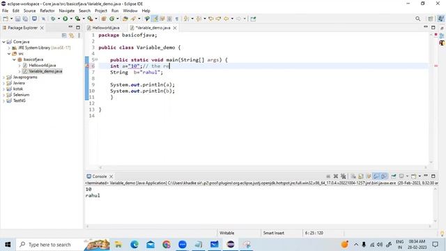 Data Types in Java | HSK IT EDUCATION #javatutorials #java