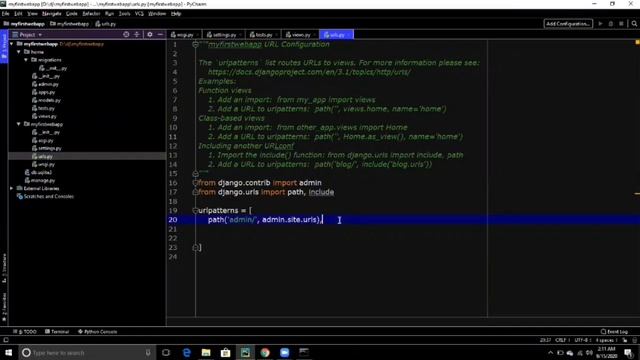 CREATE AN APP IN DJANGO PROJECT | DJANGO TUTORIAL SERIES | DJANGO FRAMEWORK | PYTHON PROGRAMMING