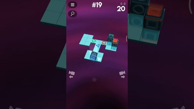 Cubor Level 19 ,3 star walkthrough