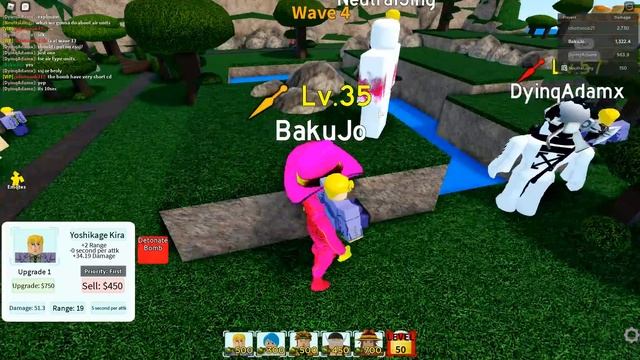 (CODES) ONLY Using Yoshikage Kira In All Star Tower Defence ROBLOX смотреть онлайн