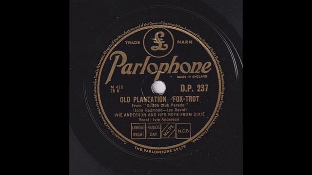 IVIE ANDERSON AND HER BOYS FROM DIXIE - ALL GOD´S CHILLUN GOT RHYTM смотреть онлайн